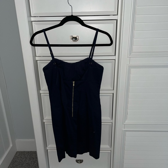 Lilly Pulitzer shift dress. Navy and white - Picture 2 of 3